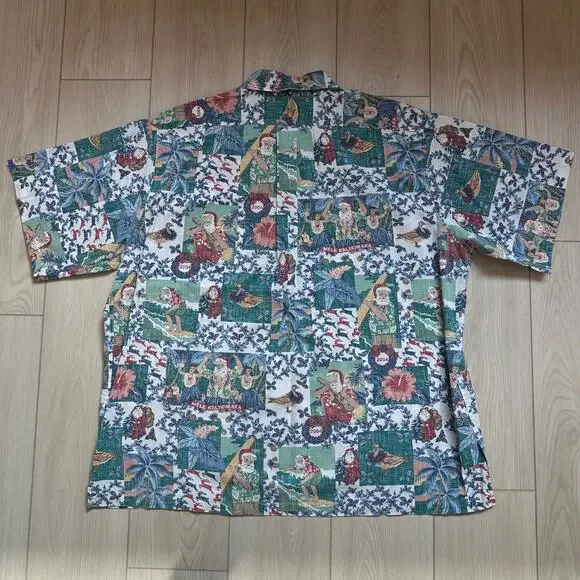 Reyn Spooner vintage 2004 Mele Kalikimaka Hawaiian Traditions shirt XXL